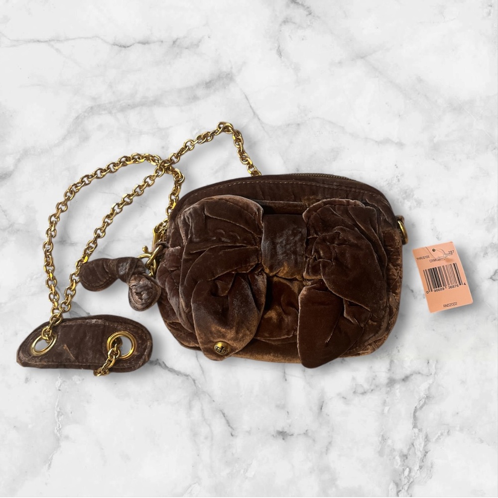 Vintage Juicy Couture Velvet Bow Crossbody NWT